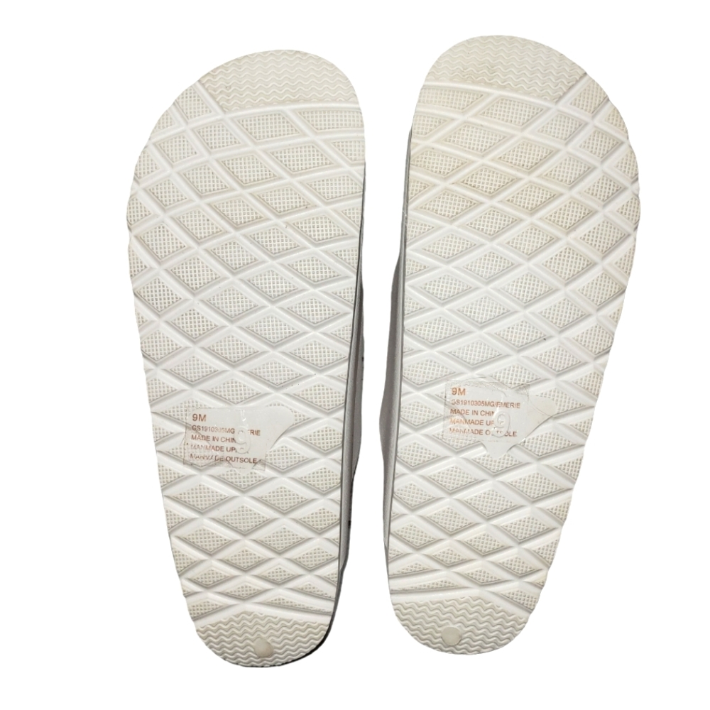 Mia Girl White Rubber Sandals Size 9 - Picture 6 of 7